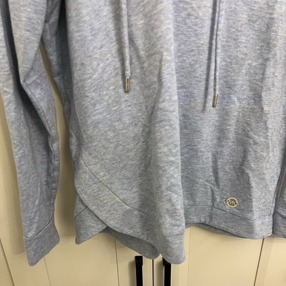 Michael Kors hoodie. Scalloped bottom. Well worn. Soft. - Picture 4 of 5